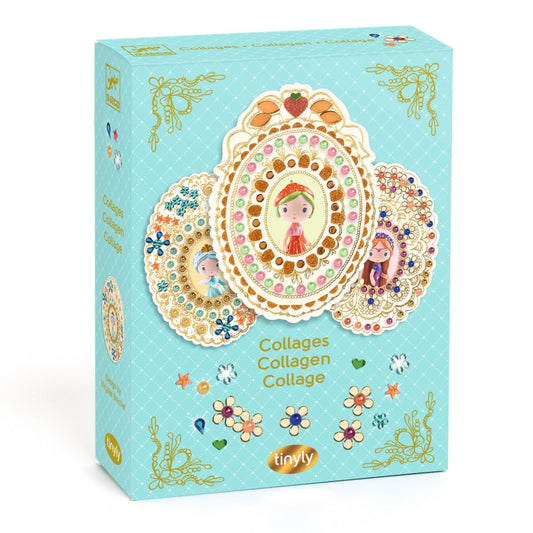 Kit Creativ Colaj Berry & Co Djeco - Medalioane de Decorat - Default Title [ps:0a276d55-fd58-4c1c-a801-620b54d2f517]