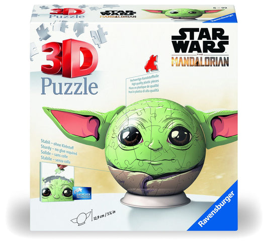 Puzzle 3D Glob Star Wars Grogu (The Mandalorian) - - Default Title [ps:041e3e7b-e6da-4d07-8d8e-f3c406fd83f7]