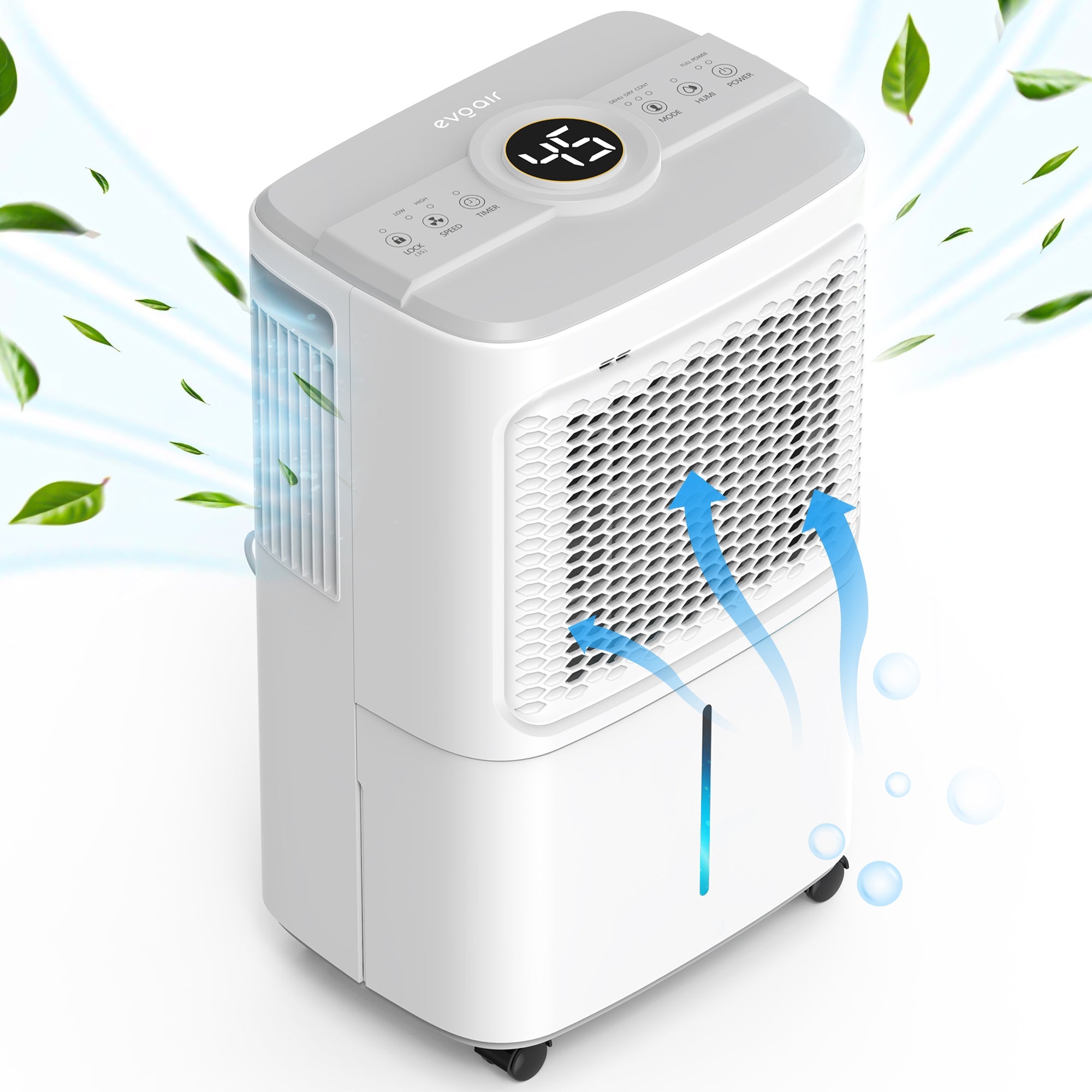 Dezumidificator Evoair Dryora 10, 10l/24h, Senzor de Umiditate, Dezumi - Default Title [ps:995a9eac-ac2a-4b72-8f7c-30bef671d9b6]