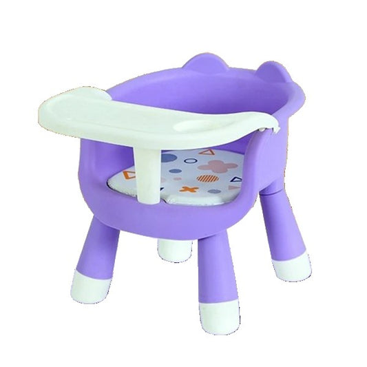 Scaun de Masa Flippy 2 in 1, Tavita Detasabila, Albastru - Mov [ps:77fc8bcd-81a3-486f-8f63-7a97a3ece888]