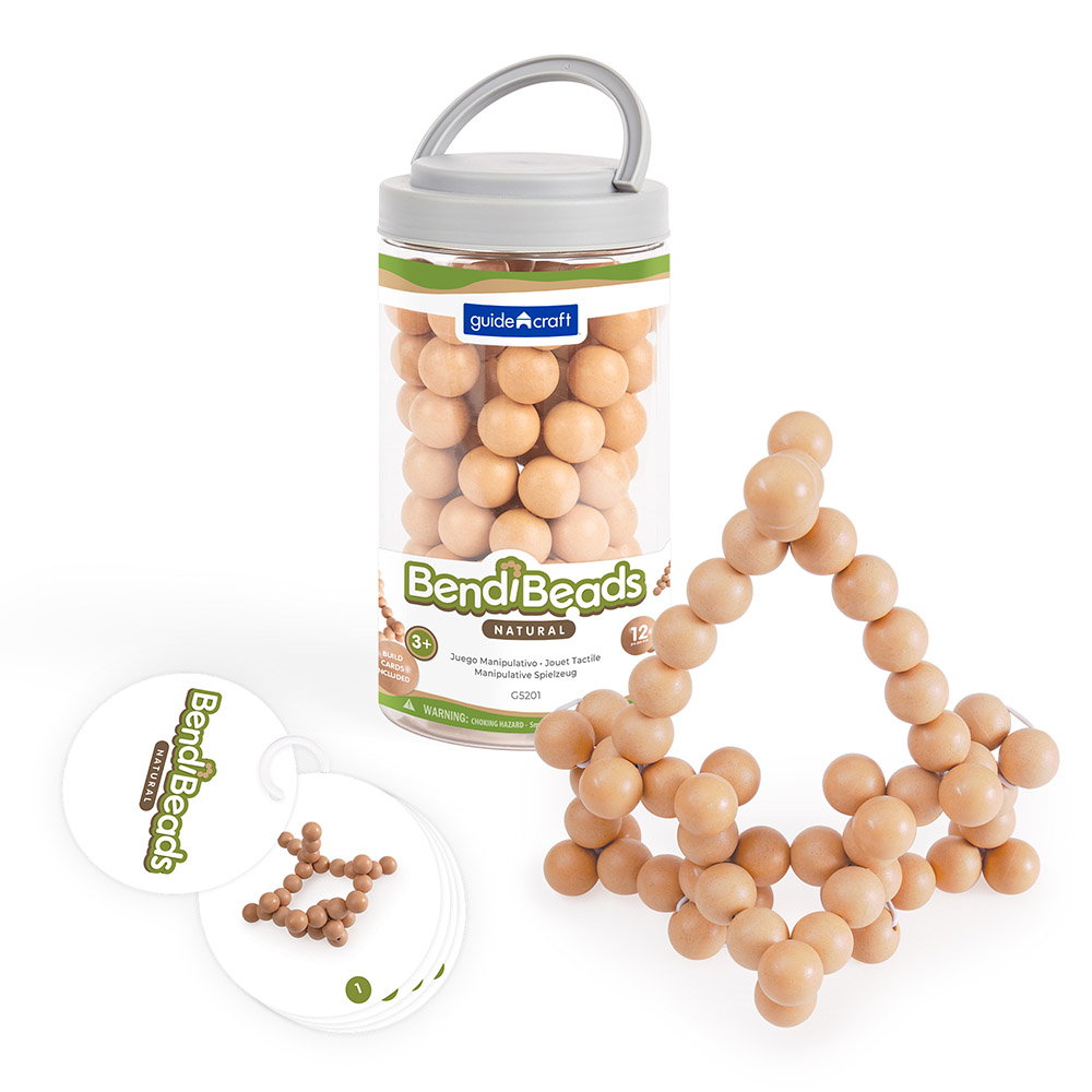 BendiBeads Natural - Mărgele Flexibile Guidecraft - Default Title [ps:c4adc581-d96d-4c21-b7e7-86aa9629fce0]
