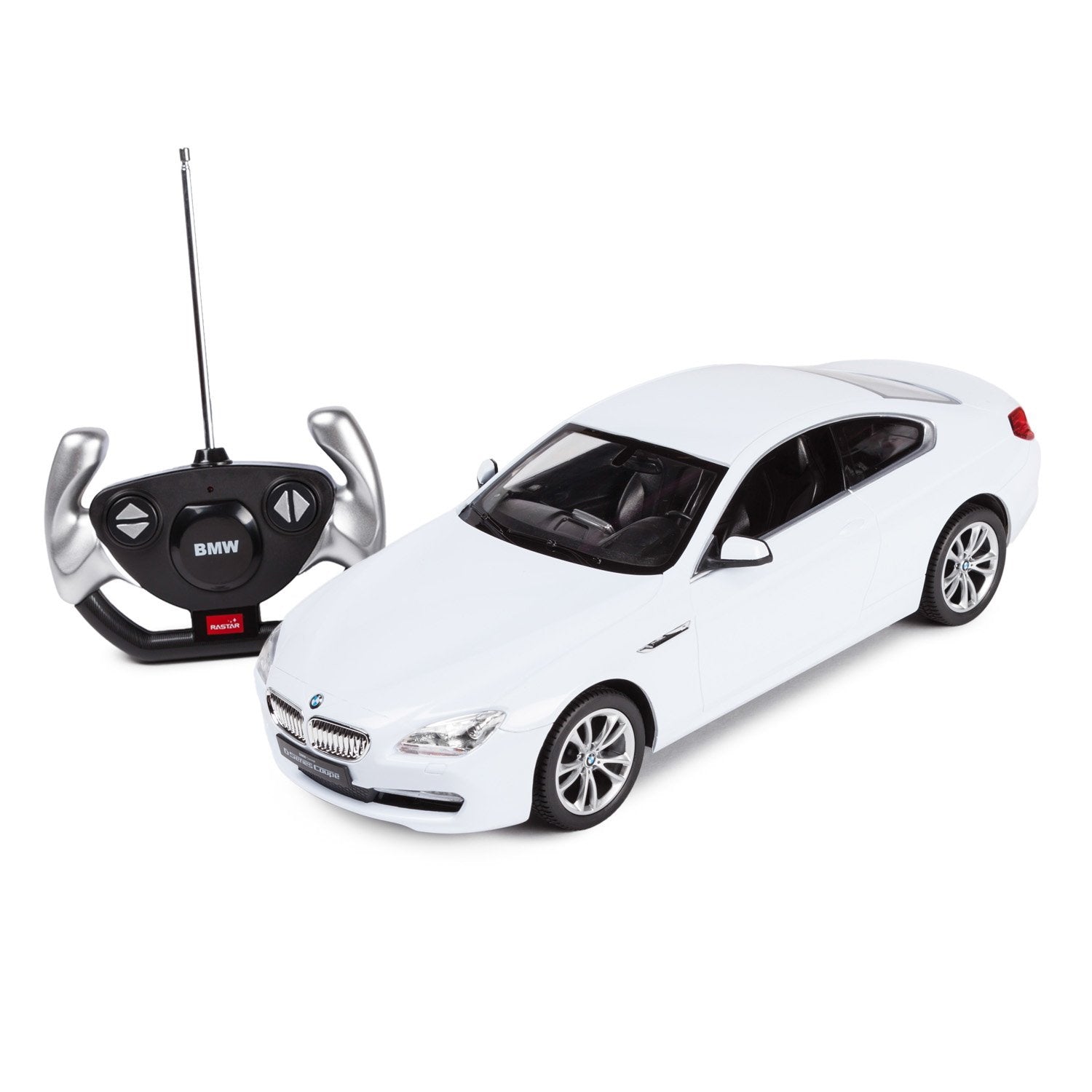 MASINA CU TELECOMANDA BMW SERIA 6 ALB CU SCARA 1 LA 14 - Alb [ps:c5271a48-6556-4cec-8300-3106bebb2953]