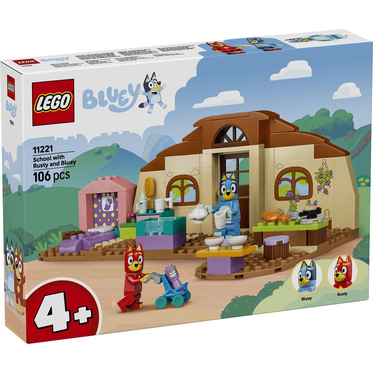 LEGO Bluey la Școala cu Rusty și Blue 11221 | Infant - Default Title [ps:181eb064-5cc4-4de9-af29-2614505e8ace]