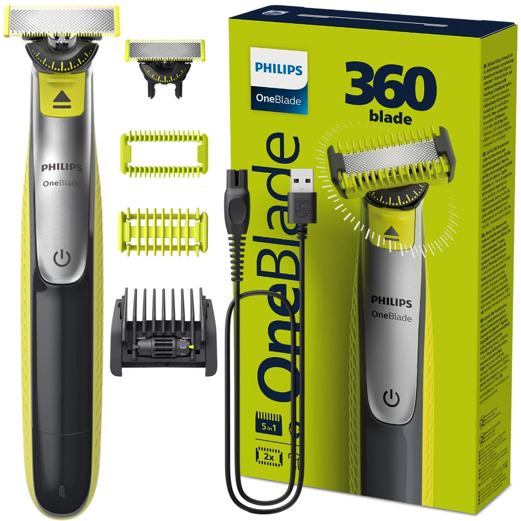 QP2834/20 Aparat de tuns barba OneBlade 360 Philips OneBlade - QP2834/23 [ps:268873ef-7bfa-4a18-a542-3265ac915a67]