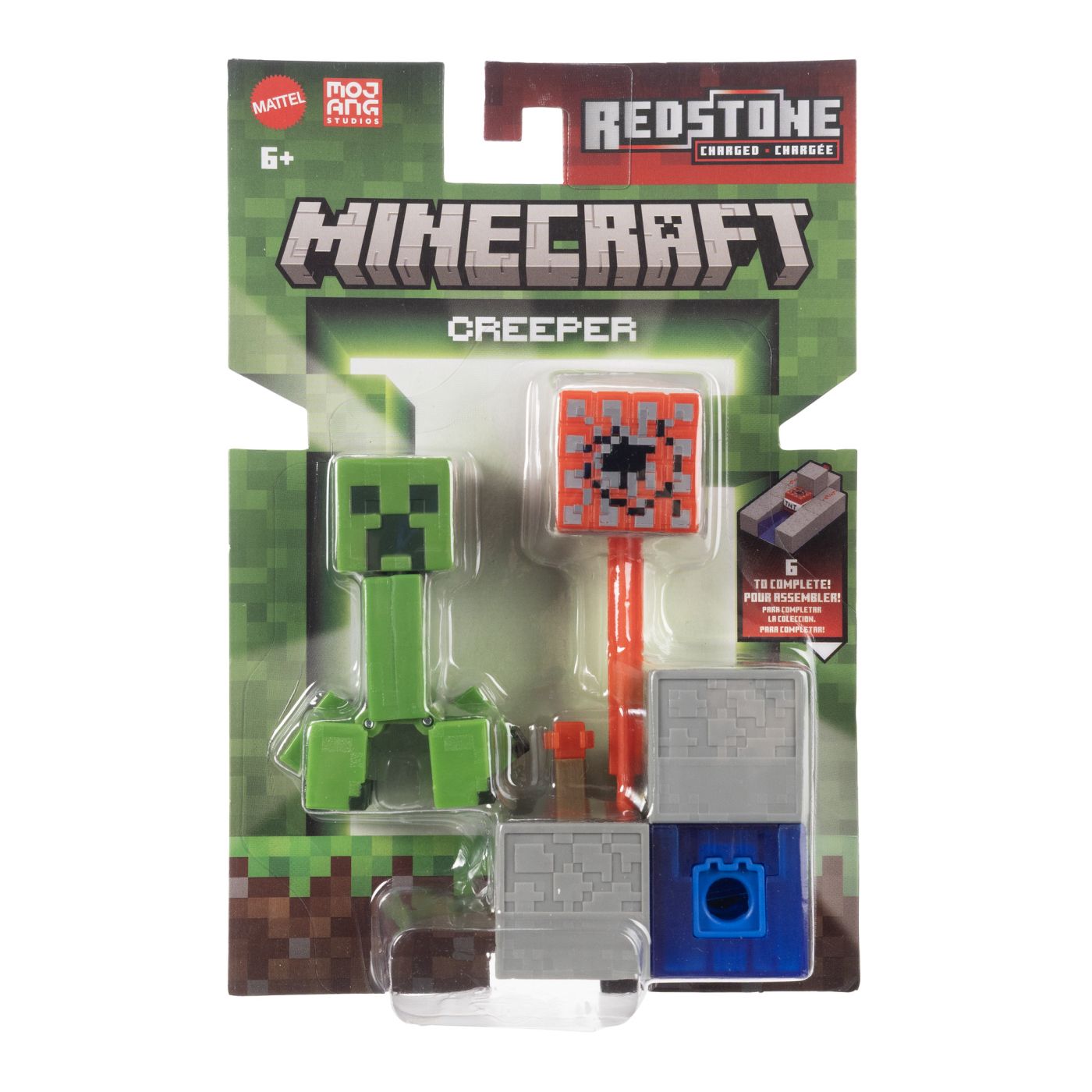 MINECRAFT CRAFT A BLOCK FIGURINA CREEPER 8CM Mattel - Default Title [ps:6b16de03-a468-4d15-b5a0-1f0a432850ed]
