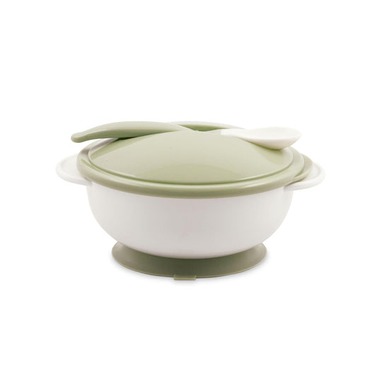 Set Castron cu Ventuza, Capac și Linguriță Lorelli - Blue - verde menta [ps:e4bab1a2-386d-4145-baad-ddd5ff7fda7b]