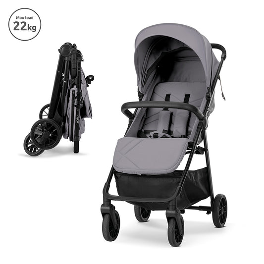 Cărucior Sport Ultraușor Lorelli Zozu, Negru - 5.8 kg - Grey [ps:636b1e30-a138-4297-a905-8c85aeb4b716]