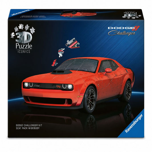 Puzzle 3D Dodge Challenger RT Scat Pack - Ravensburger - Default Title [ps:6a3516b1-0c3d-401e-9e80-56733aa996e4]