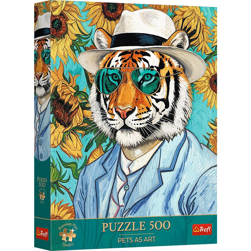 PUZZLE TREFL 500 PREMIUM PLUS PETS AS ART DOMNUL TIGRU - Default Title [ps:17341756-b41d-4da3-a946-ca72e1fc5a02]