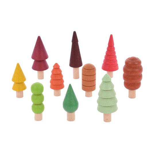 Set 10 Copaci Colorați din Lemn Woodland Trees - Tickit - Default Title [ps:698b8938-5831-45e6-bae8-6581fc669367]