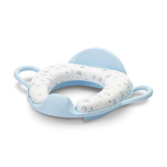 Reductor Toaletă Moale Lorelli, cu Manere, Princess Pink - Blue [ps:8e3f9d9d-a3f1-4bfb-ba0d-0722c5c1ddd9]