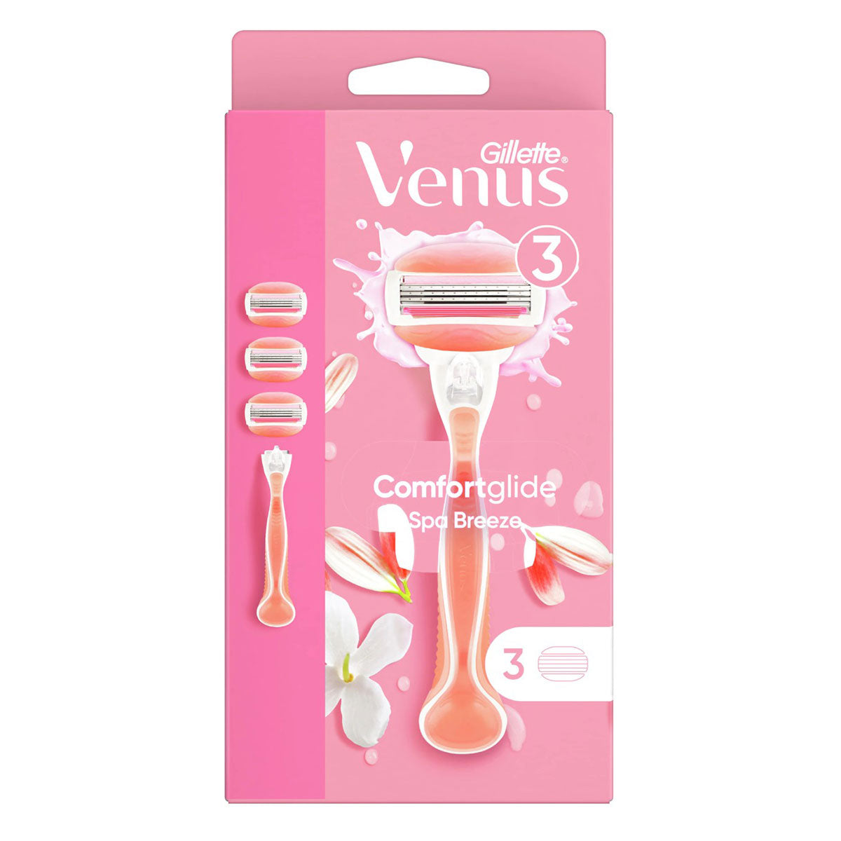 GILLETTE Venus Spa Breeze, aparat de ras, pentru femei + 3 rezerve [ps:a7ab9071-0f87-49af-a9e4-b6fe88e12d82]