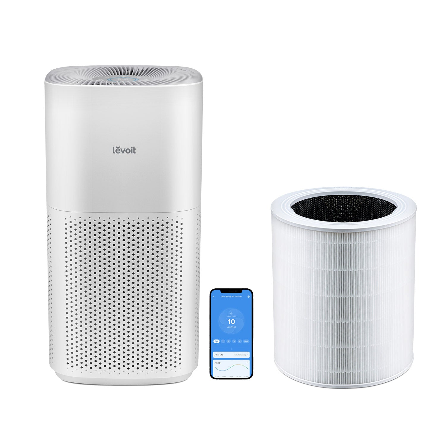 Pachet promo: Purificator de Aer LEVOIT Core 600S + Filtru de schimb L - Default Title [ps:4f15ecf8-7622-4715-b7a0-6db743432e80]
