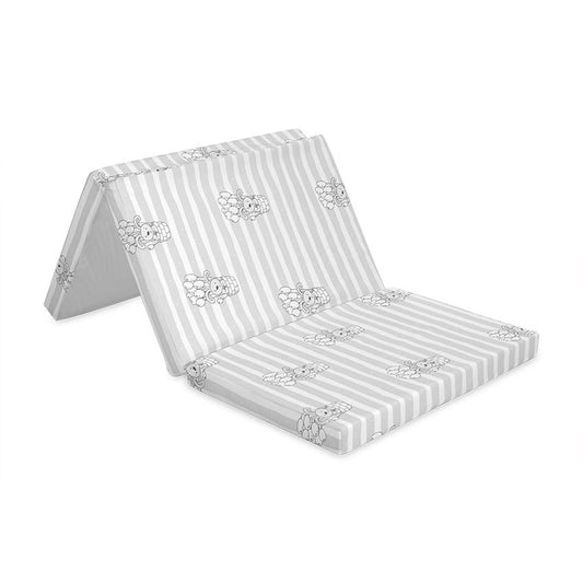 Saltea Pliabila de Voiaj Lorelli, 60x120x5 cm, Roz - Grey [ps:99b2d653-2ea4-4958-9b89-d0839c7bb09b]