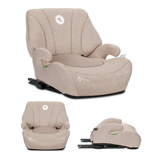 Înalțător Auto Lorelli Pyxis i-Size Isofix, 6-12 ani, Black - Beige [ps:67346435-83cd-4a77-a7bb-e39ce3bb985d]