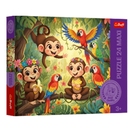 PUZZLE TREFL 24 MAXI MAIMUTE SI PRIETENI - Default Title [ps:74e3102f-644e-470b-bffe-fb22dd0cc05d]