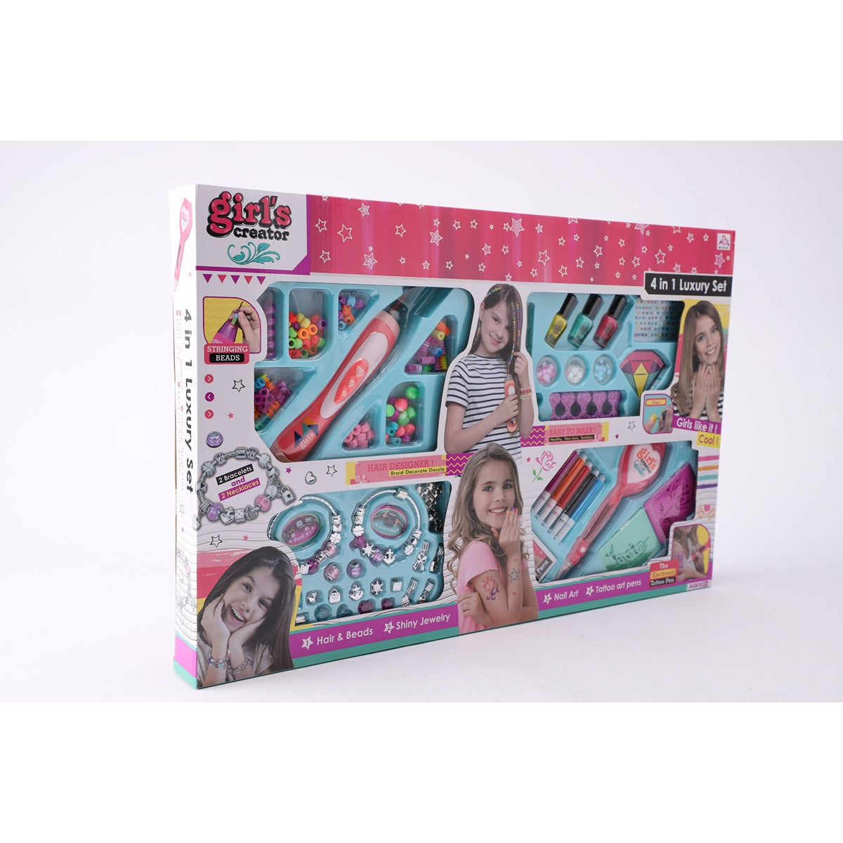 INTERAKTIVNA ZABAVA Set de infrumusetare 4 in 1, set de joaca, pentru fetite [ps:ed585d49-12f1-4e84-bb2f-a491c4f7343e]