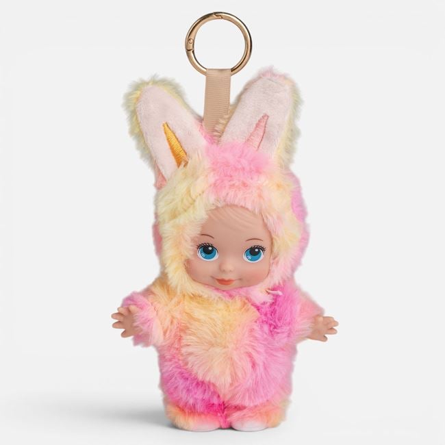Iepure Bebe Imbracat Bleu-Mov 20cm Jumbo | Jucarie Plush - Roz-Crem [ps:03f95ffd-f45c-4b2d-bebf-7e06d54032d1]