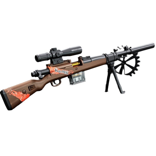 Pușcă Jucărie 98K Ultrarealistă Flippy, cu Lunetă, Maro - Maro [ps:8dcc896d-a098-4428-a4da-9dcfe51c4813]