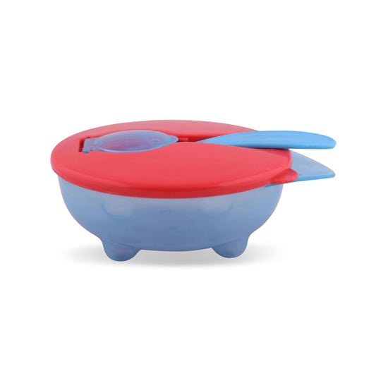 Set Castron cu Capac și Linguriță Lorelli, Pink - albastru [ps:c22589c9-726a-44a1-9d9e-ae71d9a02484]
