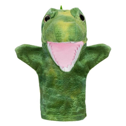 Figurina Plus Dinozaur Verde Teatru Papuși Jumbo, 28cm - Dinozaur [ps:5861f9c2-af1b-477e-a722-4d9bd524ed07]