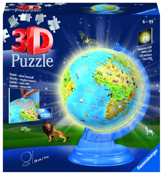 Puzzle 3D Globul Pământesc cu LED Ravensburger - Default Title [ps:c72f6631-e3af-4ca8-a0d1-dd7802fa8f8c]