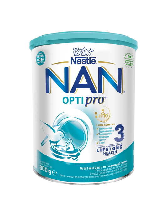 NESTLE NAN Optipro 3, formula speciala lapte praf, de continuare de la 1 an, 800 g [ps:570d807d-4b98-4e2c-a4f5-8f36fa593f66]