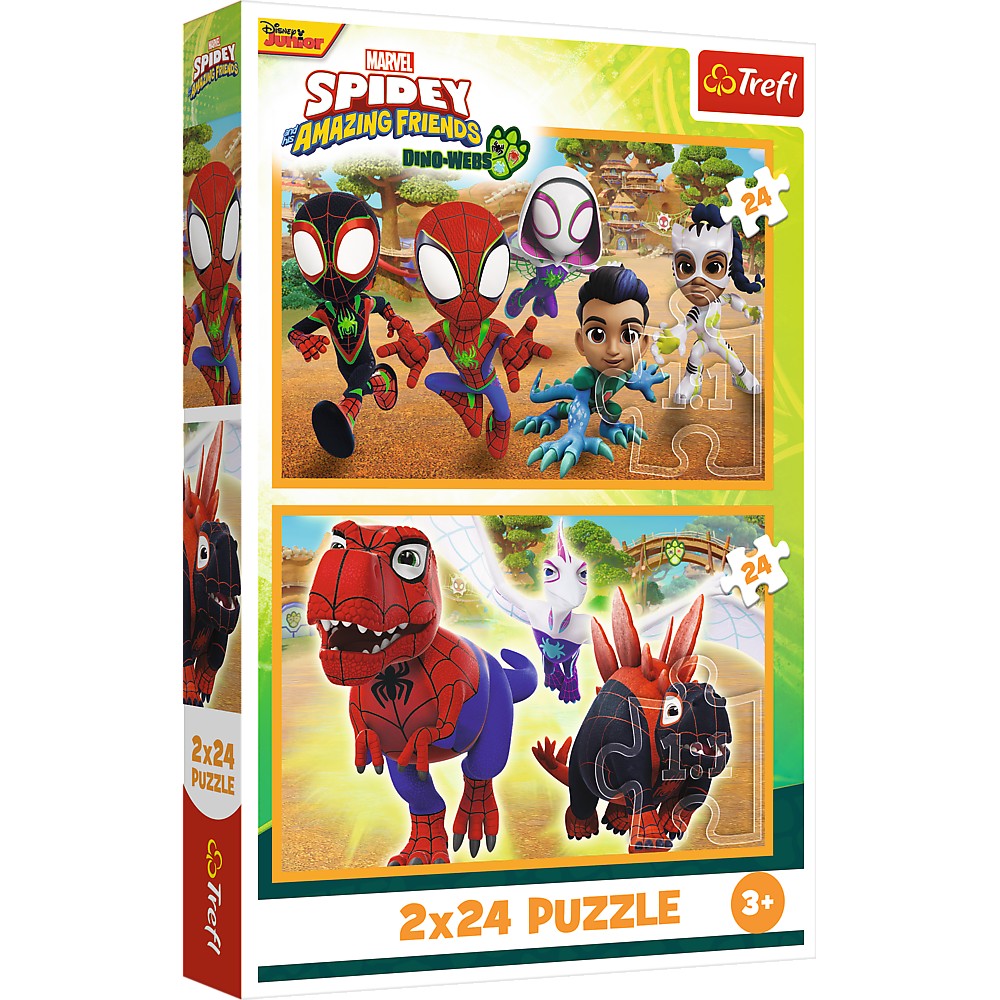 PUZZLE TREFL 2X24 SPIDEY AND HIS AMAZING FRIENDS - Default Title [ps:8b4f748f-2d2e-4107-81eb-15a560fd8a41]