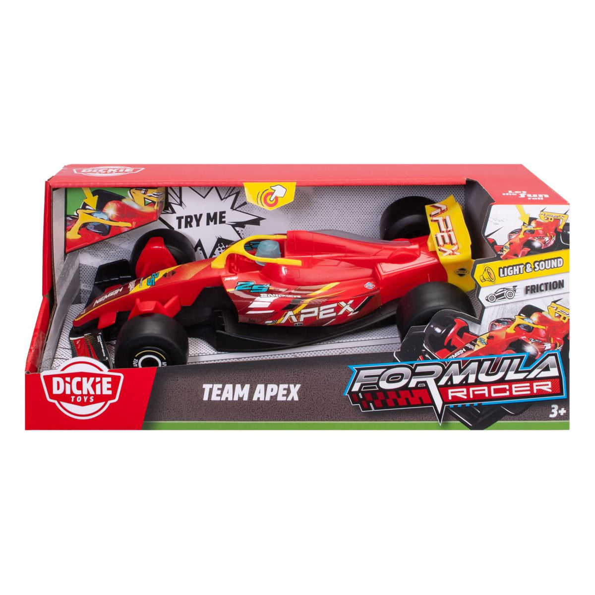 Mașină Formula Racer Team Apex Dickie Toys - Scara 1:24 - Default Title [ps:417efc01-5c52-42a0-8ecb-13d6c1cba003]