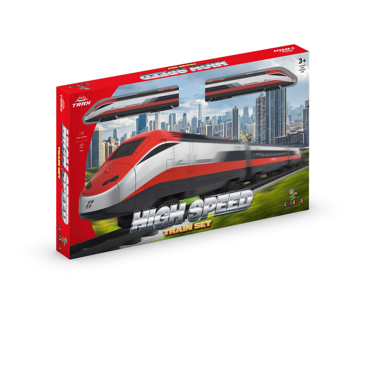 INTERAKTIVNA ZABAVA Trax Tren high speed, set de joaca [ps:a8596b79-2190-435c-8120-f1f305409d04]