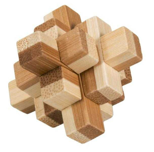 Joc logic IQ 3D Puzzle in cutie metalica Block, Fridolin [ps:45bca7e2-402f-455c-b0b7-91e4b6eab326]