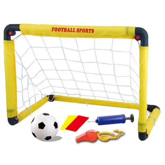 Set Poartă Fotbal Copii Flippy, 45x60 cm, Galben - 45x60 cm [ps:9c686d96-3889-4d63-a173-bef9672c4a82]