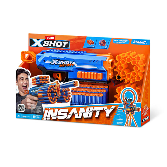 X-SHOT 1 model, arma de jucarie, Insanity Manic, 24 - Default Title [ps:9fa7605b-3521-4b18-bf90-506f41a5bbe1]