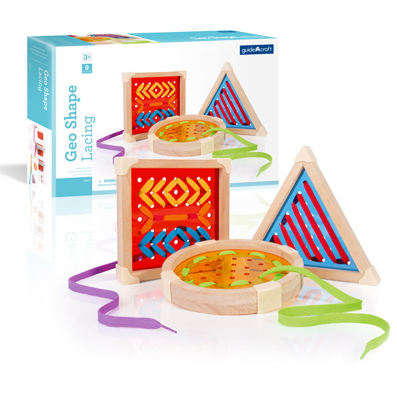 Set Insiretat Geo Shape Guidecraft - Jucărie Creativă - Default Title [ps:bed5828f-deaf-461d-a688-91f23f9f97b5]