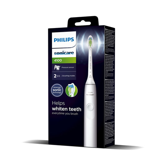 PHILIPS HX3681/33 Sonicare 4100, periuta de dinti electrica, Alb, 1 buc [ps:e374b7af-b987-43dc-b509-72488259d18a]