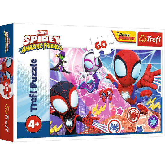 Puzzle Trefl Spidey Aventura Eroica - 60 Piese - Default Title [ps:91498483-2632-462a-beeb-622e0d65339a]