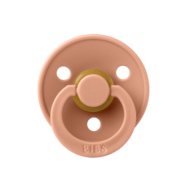 Suzetă BIBS Colour Latex, Tetină Simetrică, 0 luni - Sand - Peach [ps:98e9be61-288b-47db-8f2e-71d730c63c07]