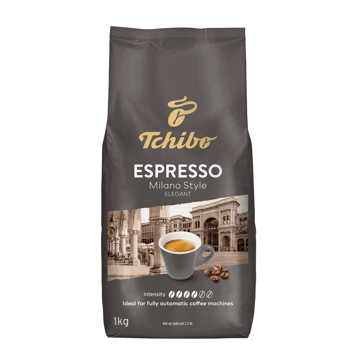 TCHIBO Espresso Milano Style, cafea prajita boabe, 1 kg [ps:efc2f8f2-8cae-4e61-8616-6c67130ce5b4]