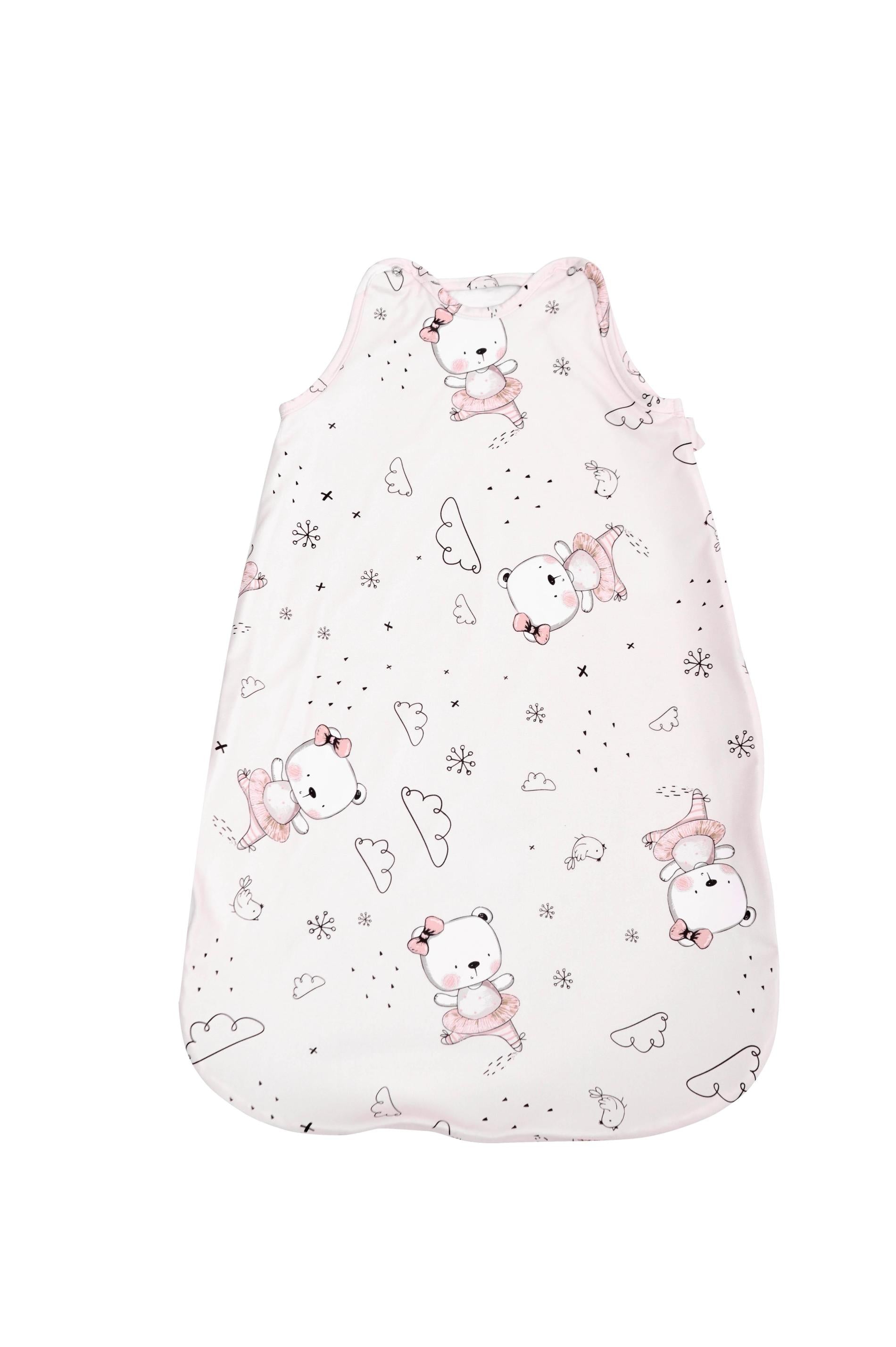 Sac Dormit Vară Lorelli Giraffe White, 95cm, 18-24 luni - Ballerina Bear [ps:77a629a3-376f-4747-903e-4017d24c9d40]