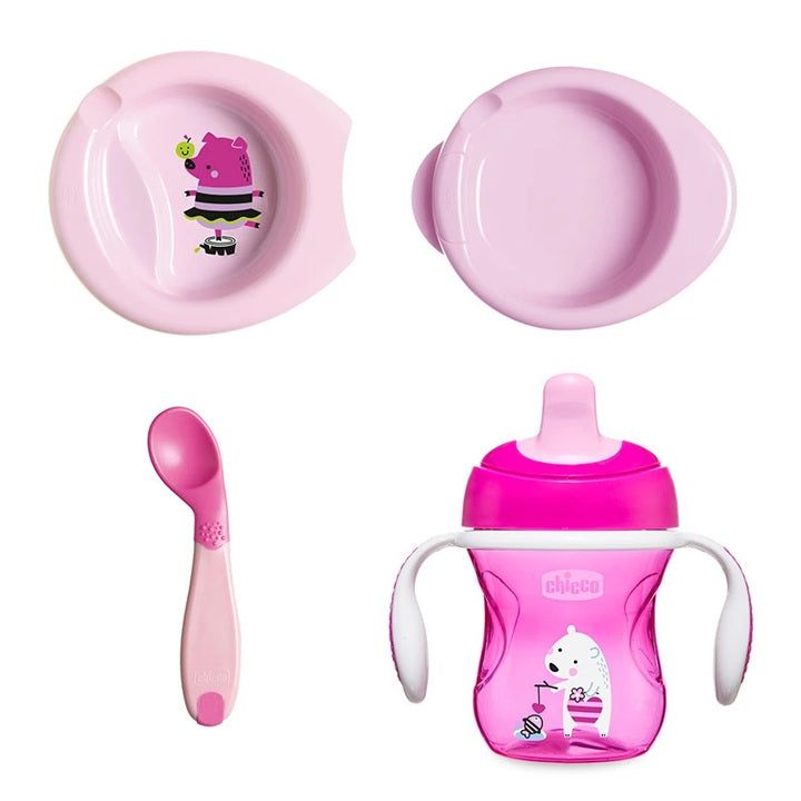Set Diversificare Chicco Let's Get Started, Roz, 6 luni+ - Default Title [ps:d36f27aa-1939-4f70-a774-e089edba2621]