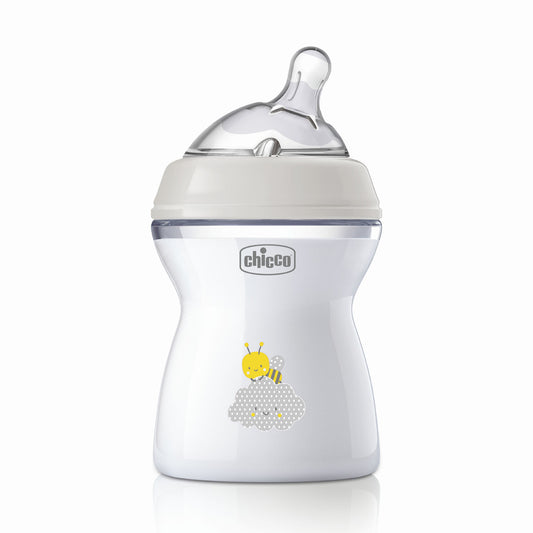 Biberon Chicco Natural Feeling PP, 250ml, unisex, tetina - Default Title [ps:e3da4a23-d699-4070-8eab-5492420ae523]