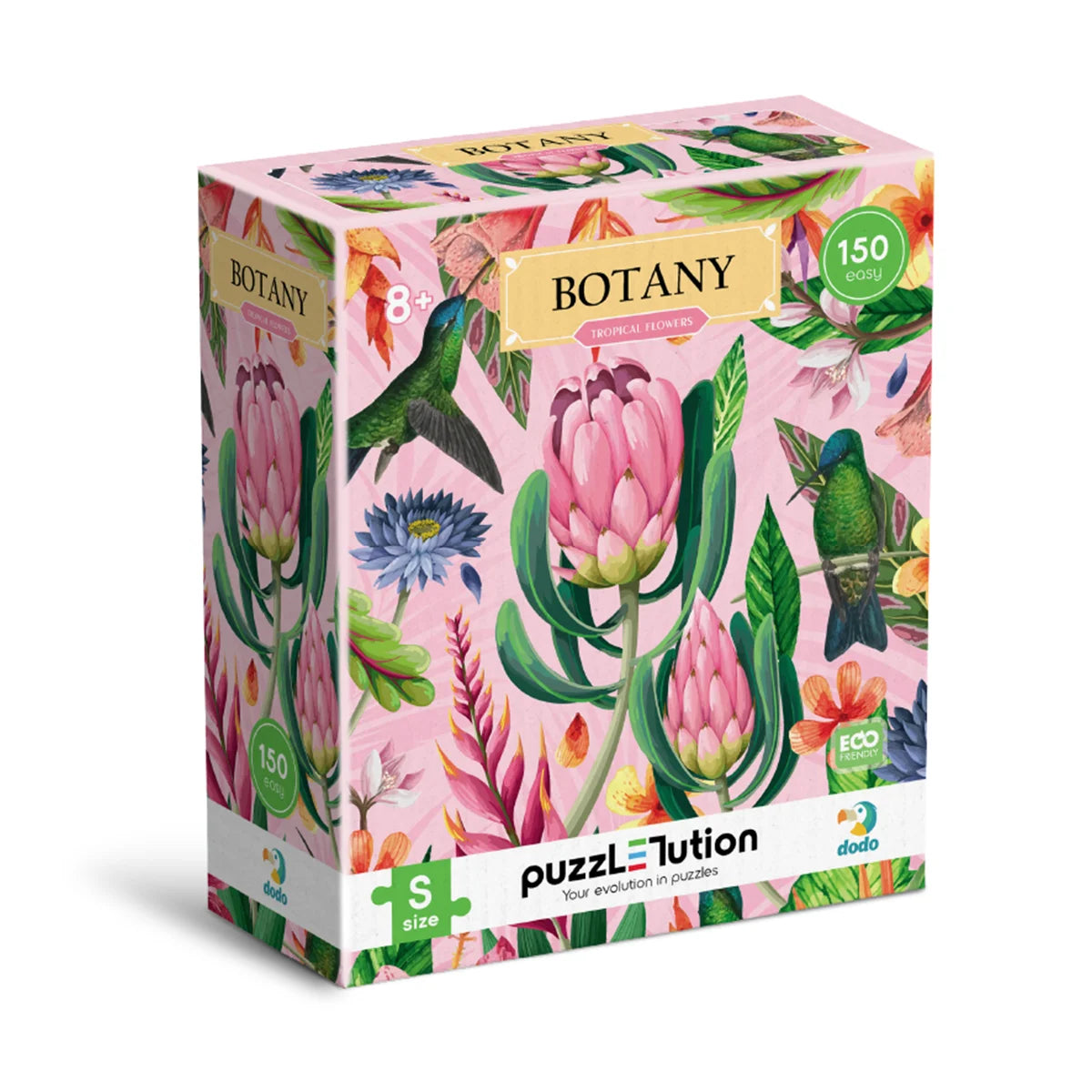 Puzzle Dodo Toys Botany - Flori Tropicale, 150 piese - Default Title [ps:774c5843-f2a8-4331-9c87-d3a23c76b093]