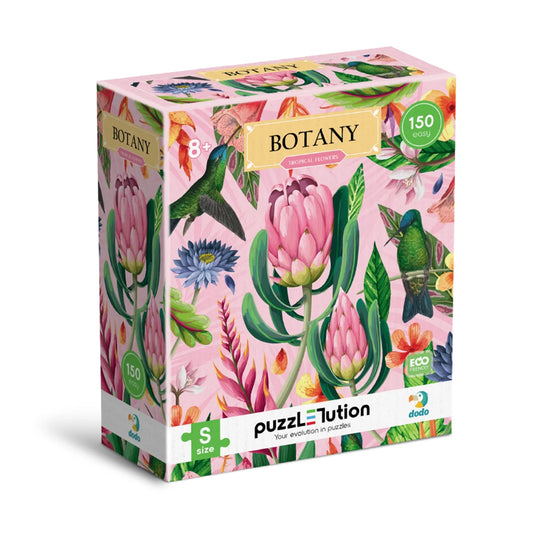 Puzzle Dodo Toys Botany - Flori Tropicale, 150 piese - Default Title [ps:774c5843-f2a8-4331-9c87-d3a23c76b093]