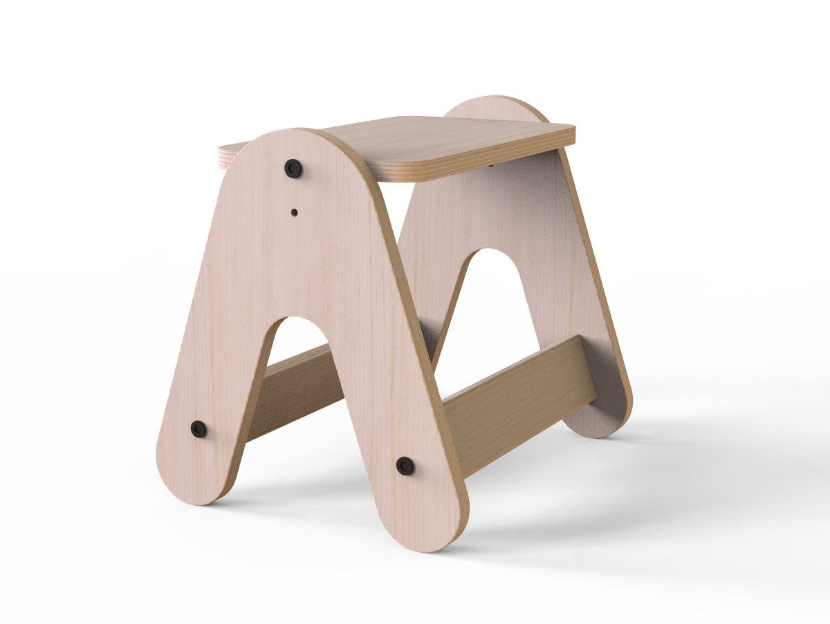 Masuta si tabla 2 in 1 cu scaunel MamaToyz Massam, Ursulet - Imagine 7