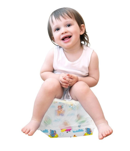 Olita pliabila/portabila pentru calatorie BabyJem Carton Travel Potty - Imagine 5