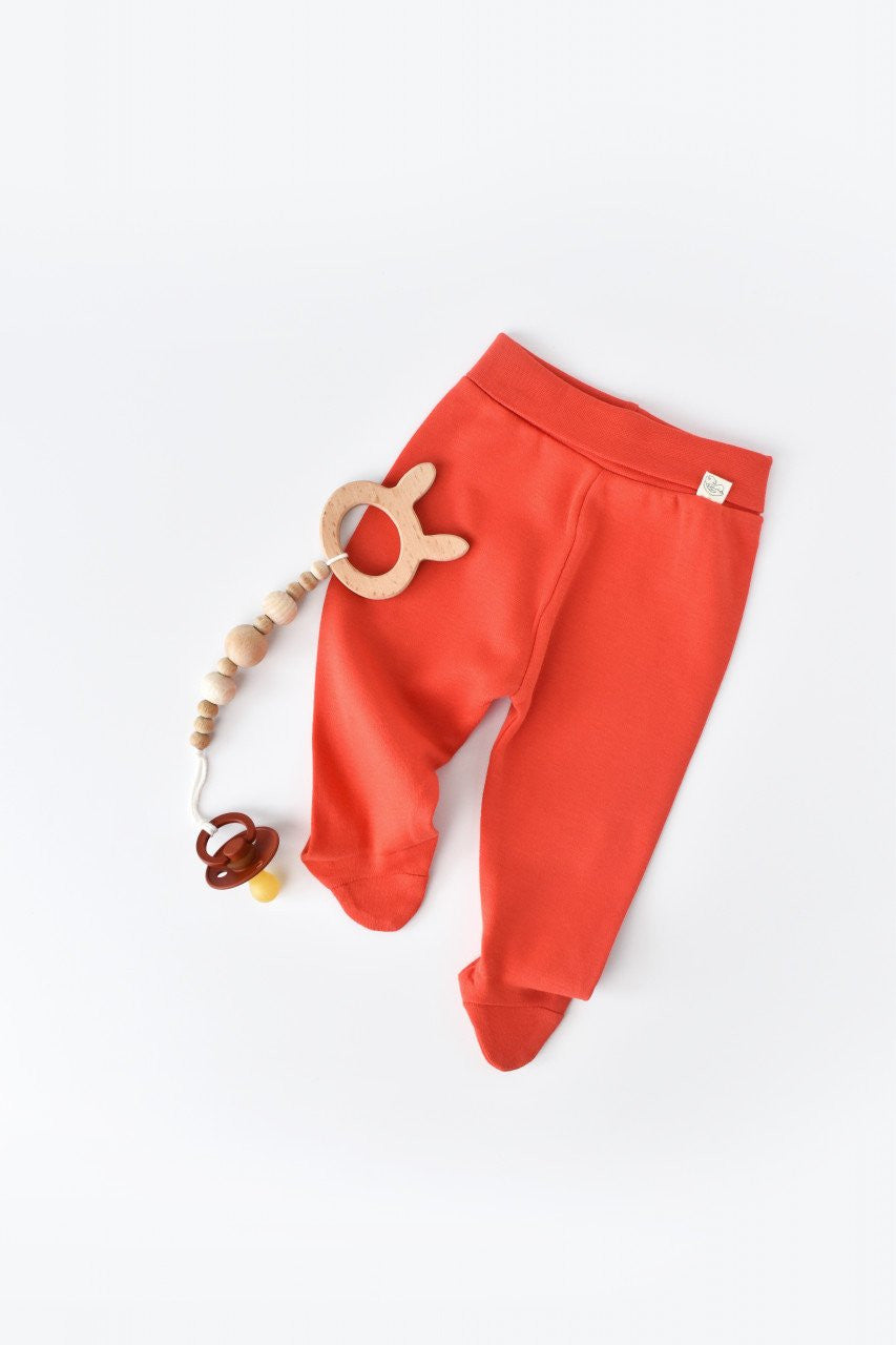 Pantaloni cu Botosei - Bumbac organic  BabyCosy