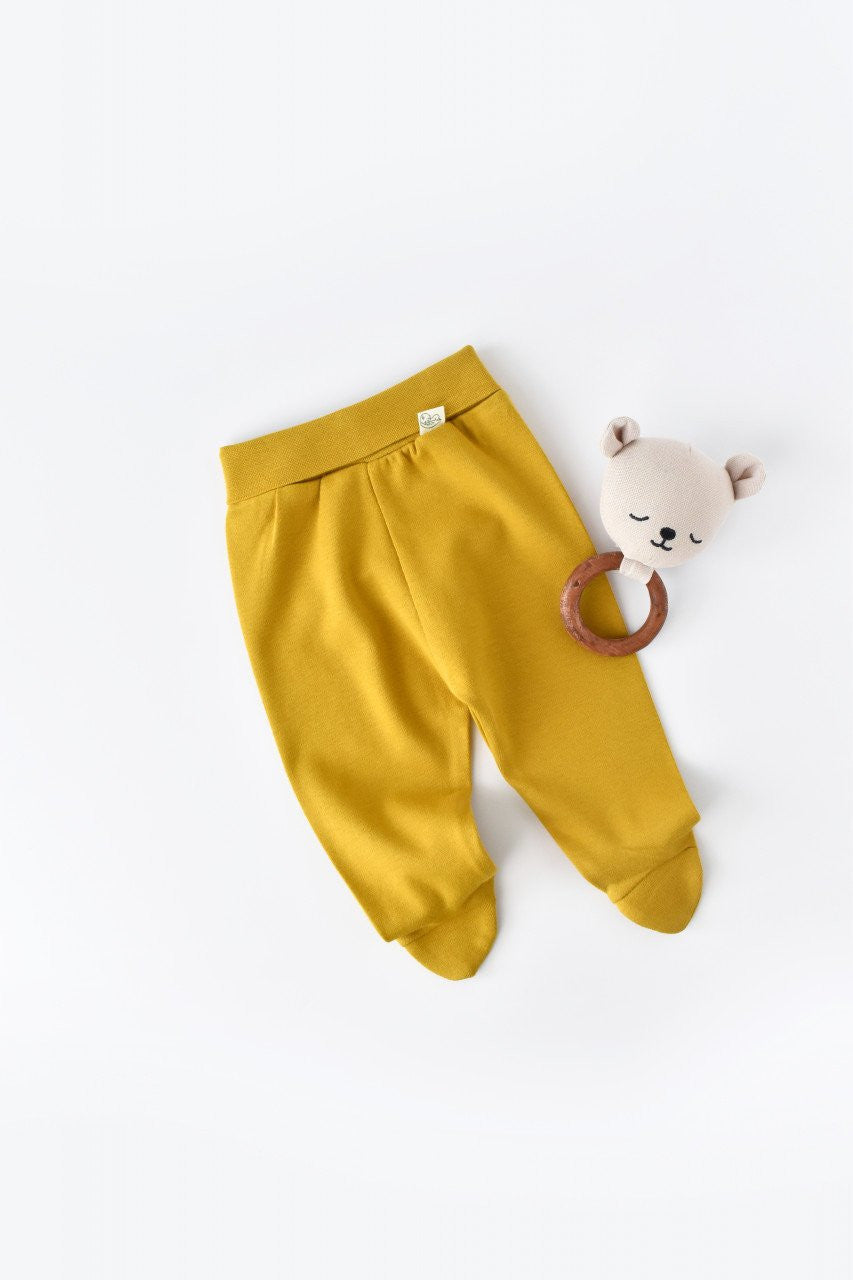 Pantaloni cu Botosei - Bumbac organic  BabyCosy