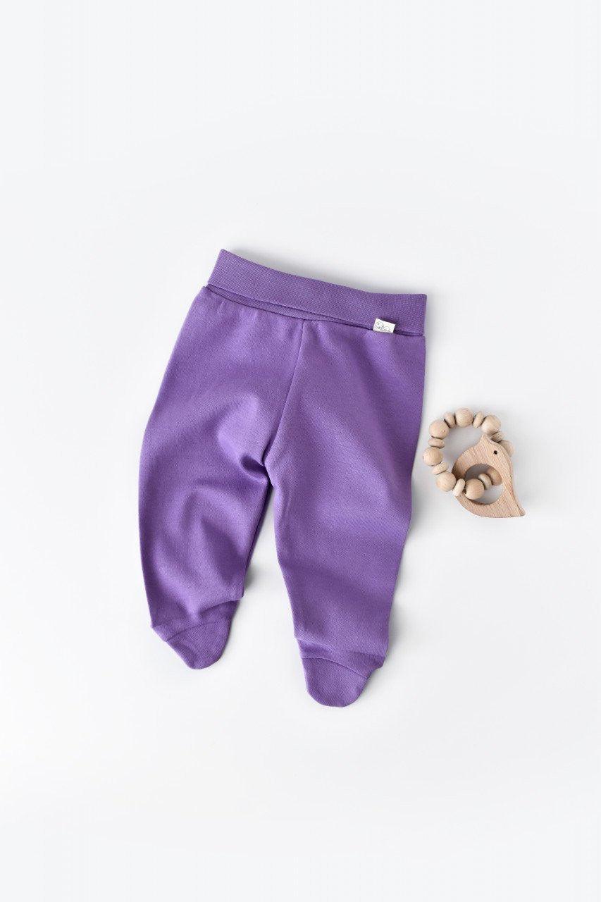 Pantaloni cu Botosei - Bumbac organic  BabyCosy