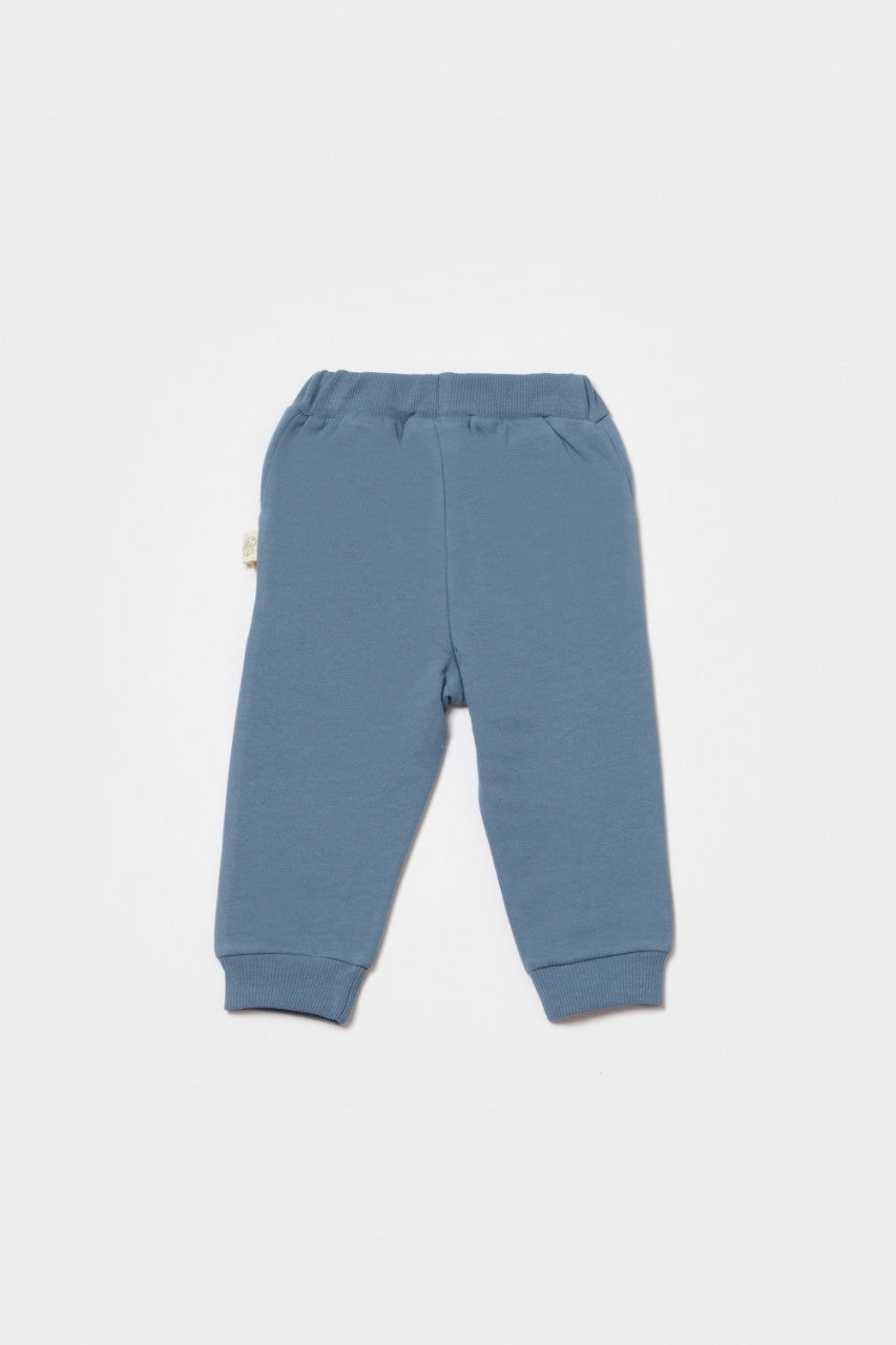 Pantaloni lungi, Two thread, 100%bumbac organic - , BabyCosy