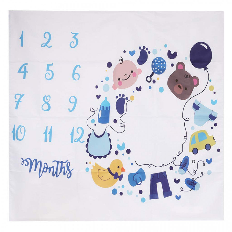 Paturica Milestone subtire pentru fotografii memorabile Sports